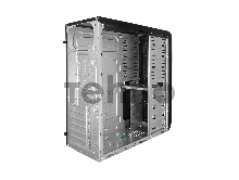 Корпус Exegate  EX269435RUS  Miditower UN-604 Black, ATX, <UN350, 120mm> 2*USB+2*USB3.0, Audio
