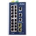 IGS-20160HPT индустриальный PoE коммутатор для монтажа в DIN-рейку IP30 Industrial L2+/L4 16-Port 1000T 802.3at PoE+ 2-Port 1000T + 2-port 100/1000X SFP Full Managed Switch (-40 to 75 C, dual redundant power input on 48~56VDC terminal block, DIDO, ERPS Ring Supported, 1588), фото 3