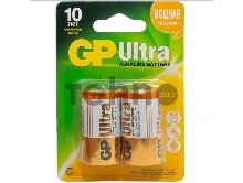 Батарея GP Ultra Alkaline 14AU LR14 C (2шт)