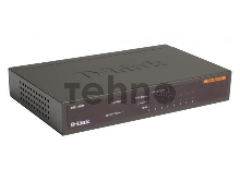 Сетевое оборудование D-Link DES-1008P/C1A Коммутатор 8 портовый 10/100, 4 порта c поддержкой PoE 802.3af