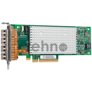Контроллер Controller QLogic QLE2694L-CK, 16Gb Quad Port FC HBA, PCIe Gen3 x8, LC multi-mode optic - Low Profile