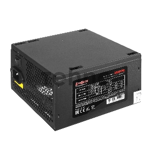 Блок питания 350W ExeGate 350PPE, ATX, SC, black, APFC, 12cm, 24p+4p, PCI-E, 5*SATA, 3*IDE, FDD + кабель 220V с защитой от выдергивания
