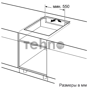 Варочная поверхность Bosch PIE631FB1E черный