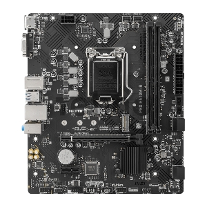 Материнская плата MSI PRO H510M-B mATX, Socket 1200 (Supports 10th Gen only), Intel®H470, 2xDDR4-2933 HDMI+VGA, 1xPCI-Ex16, 1xPCI-Ex1, 4xSATA3, 1xM.2, 8 Ch Audio, GLan, (4+4)xUSB2.0, (2+2)xUSB3.2, 1xPS/2
