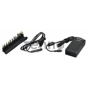 Блок питания Ippon D90U автоматический 90W 15V-19.5V 10-connectors 8A 1xUSB 2.1A от бытовой электросети LСD индикатор