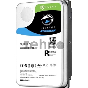 Жесткий диск HDD 12TB Seagate SkyHawk ST12000VE0008 3.5 SATA 6Gb/s 256Mb 7200rpm для систем видеонаблюдения