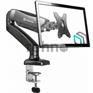 Кронштейн (держатель) ONKRON G80 для монитора 13-32 дюймов настольный, чёрный
