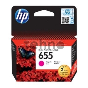 Картридж струйный HP 655 CZ111AE пурпурный для HP DJ IA 3525/4615/4625/5525/6525 (600стр.)
