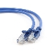 Патч-корд FTP Gembird PP22e-2m кат.5e, 2м, литой, синий, многожильный, фото 2