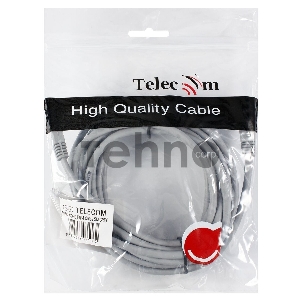 Патчкорд литой TELECOM FTP кат.5e 5m