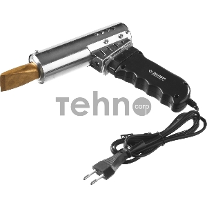 Паяльник ЗУБР 55302-500  профессионал с пластмассовой рукояткой и долговечным жалом 500Вт клин