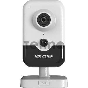 Компактная IP-камера Hikvision 4Мп с W-Fi и EXIR-подсветкой до 10м 1/3 Progressive Scan CMOS; объектив 4мм; угол обзора 78°; механический ИК-фильтр; 0.01лк@F1.2; сжатие H.265/H.265+/H.264/H.264+/MJP