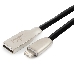 Кабель Cablexpert для Apple CC-G-APUSB01Bk-1.8M, AM/Lightning, серия Gold, длина 1.8м, черный, блистер, фото 1