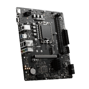 Материнская плата MSI PRO H610M-E (LGA1700, H610, 2xDDR5, mATX,VGA+HDMI)