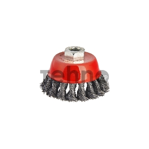 Кордщетка Hammer Flex 207-104 65мм M14 чашеобразная витая жесткая для УШМ Кордщетка Hammer Flex 207-104 65мм M14 чашеобразная витая жесткая для УШМ