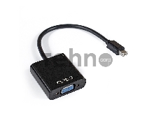Кабель-переходник Exegate EX284923RUS  miniDisplayPort-VGA ExeGate EX-mDPM-VGAF-0.15 (mini20M/15F, 0,15м)
