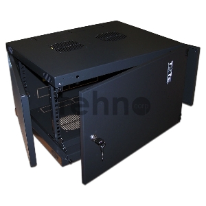 Шкаф коммутационный Lanmaster Next (TWT-CBWNM-18U-6X6-BK) 18U 550x600мм пер.дв.металл 60кг черный