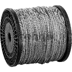 Трос стальной ЗУБР Профессионал DIN 3055 в оплетке ПВХ d=5/6 мм L=150 м  оцинкованный