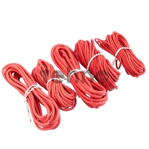 Набор автопровода REXANT «Ассорти» 0,50х5 м/0,75х5 м/1х3 м/1,50х3 м/2,50х2 м, цвет провода красный