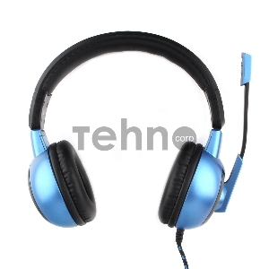Гарнитура игровая Gembird MHS-G55, код Survarium, черный/синий, регулировка громкости, отключение микрофона, кабель 2.5м
