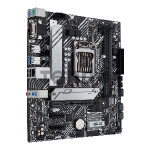 Материнская плата ASUS PRIME H510M-A, LGA1200, H510, 2*DDR4, D-Sub/DP/HDMI, SATA3, Audio, Gb LAN, USB 3.2*4, USB 2.0*6, COM*1 header (w/o cable), mATX
