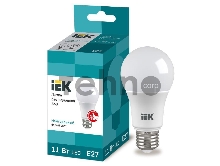 Лампа светодиодная ECO A60 11Вт грушевидная 4000К белый E27 990лм 230-240В ИЭК LLE-A60-11-230-40-E27
