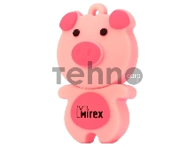 Флэш Диск 8GB Mirex Pig, USB 2.0, Розовый