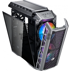 Корпус без БП Cooler Master MasterCase H500P Mesh Gun Metal Grey, USB3.0x2, USB2.0x2, 2x200 ARGBFan, 1x140Fan, Full Tower, w/o PSU