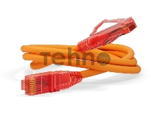 Патч-корд Hyperline PC-LPM-UTP-RJ45-RJ45-C5e-1M-LSZH-OR Патч-корд U/­UTP, Cat.5е, LSZH, 1 м, оранжевый 