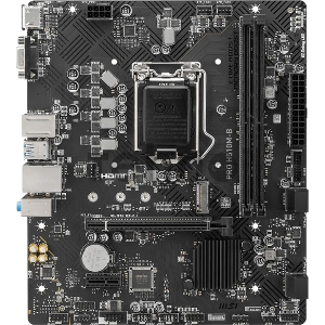 Материнская плата MSI PRO H510M-B mATX, Socket 1200 (Supports 10th Gen only), Intel®H470, 2xDDR4-2933 HDMI+VGA, 1xPCI-Ex16, 1xPCI-Ex1, 4xSATA3, 1xM.2, 8 Ch Audio, GLan, (4+4)xUSB2.0, (2+2)xUSB3.2, 1xPS/2