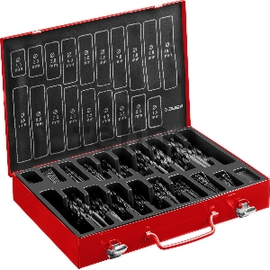 Набор сверл ЗУБР ТЕХНИК4-29605-H370-M  мет. парооксид. быстр. ст.1-10мм шаг0.5 370пр