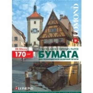 Бумага Lomond 0310241 A4/170г/м2/250л./белый глянцевое/глянцевое для лазерной печати