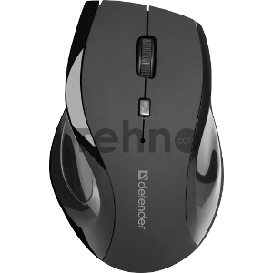 Беспроводная оптическая мышь Defender Accura MM-295 черный [52295] {Беспроводная оптическая мышь, 6 кнопок, 800-1600 dpi}