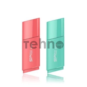 Флэш Диск Silicon Power USB Drive 8Gb Ultima U06 {USB2.0, Blue}