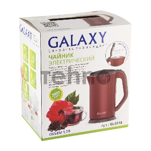 Чайник Galaxy GL 0318 (красный)