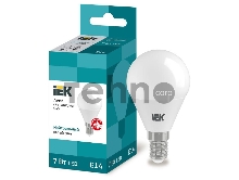 Лампа Iek LLE-G45-7-230-40-E14 светодиодная ECO G45 шар 7Вт 230В 4000К E14 IEK