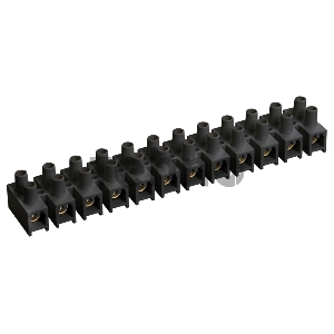 Зажим винтовой ЗВИ-3 н/г 1.0-2.5кв.мм 12пар черн. IEK UZV5-003-04