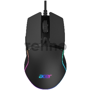 Мышь Acer OMW121 черный оптическая (6400dpi) USB (6but)