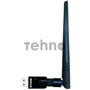 Сетевой адаптер  D-Link DWA-172/RU/B1A Беспроводной двухдиапазонный USB-адаптер AC600 с поддержкой MU-MIMO и съемной антенной