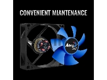 Вентилятор для корпуса Aerocool Motion 8 Plus 80x80mm 3-pin+4-pin(Molex)25dB 90gr Ret (4710700950784)