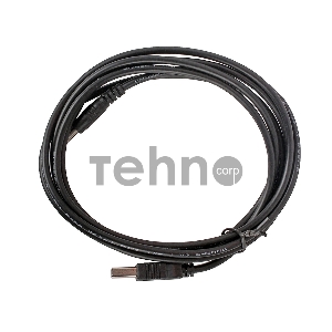 Кабель Gembird/Cablexpert CC-USB-AMP35-6, Кабель USB 2.0 Pro , AM/DC 3,5мм (для хабов), 1.8м, экран, черный, пакет