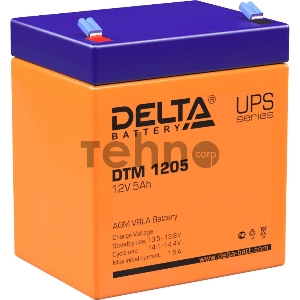 Батарея Delta DTM 1205 (12V, 5Ah)