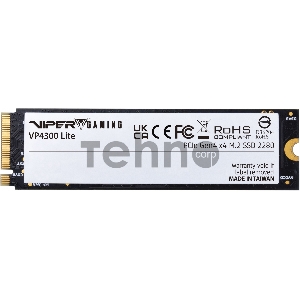 SSD жесткий диск PATRIOT M.2 2280 4TB PCIE GEN4 VIPER VP4300L4TBM28H