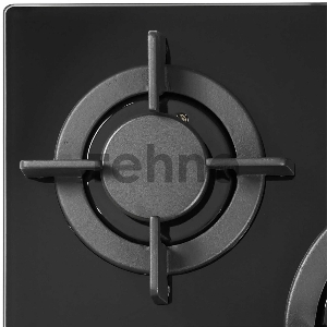 Панель варочная LEX GVG 430 BL  3 конфорки газ-контроль электроподжиг