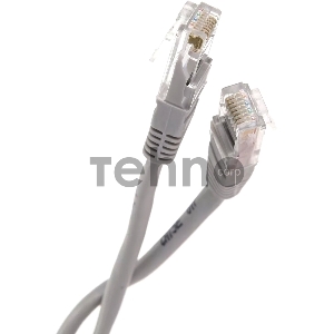 Патчкорд 3м Telecom UTP кат.5е  RJ45,  литой, серый, NA102--3M