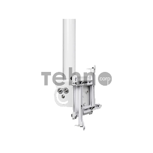 Комплект монтажный CHIEF Комплект монтажный поворотный (Vertical/Horizontal) для крепления проектора к подвесному потолку,  8,89 кг, нагрузка до 34 кг, White