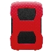 Внешний жесткий диск 1TB ADATA HD330, 2,5" , USB 3.1, красный, фото 10