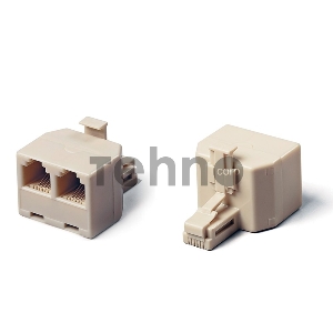 Разветвитель US-12 RJ45 8P8C (джек) -> 2x8P8C (розетки) Разветвитель US-12 RJ45 8P8C (джек) -> 2x8P8C (розетки)