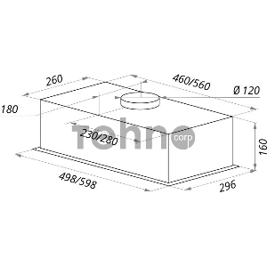 Кухонная вытяжка MAUNFELD Crosby Light 50 белый