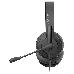 Наушники с микрофоном A4Tech HU-10 черный 2м накладные USB оголовье, фото 2